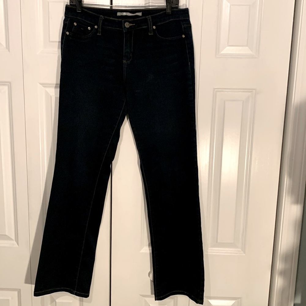 Dark blue stretch denim boot cut size 30 by Tractr